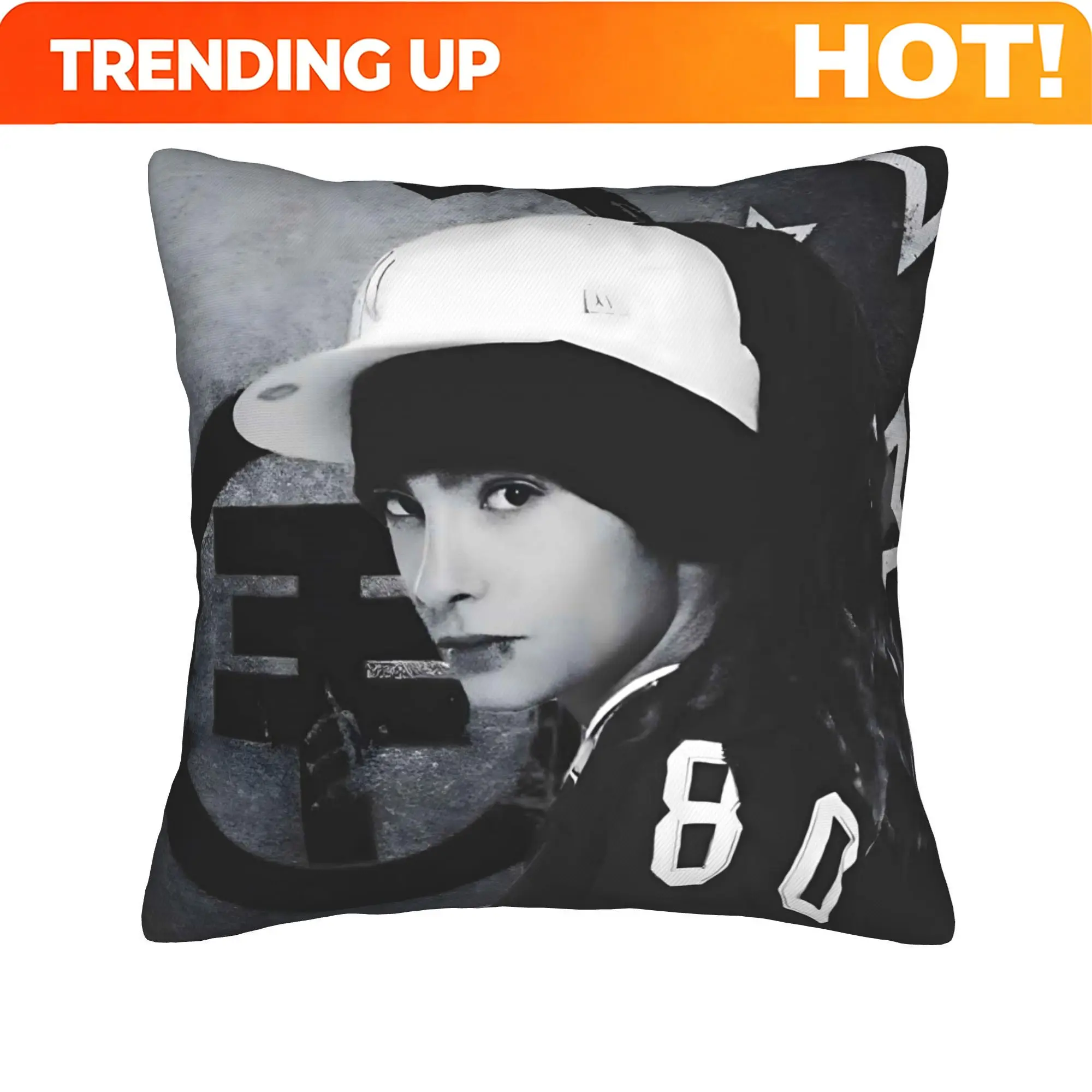 Customize 1pc Double-Sided Printed Short Plush Pillowcase, Tokyo Hotel Tom Kaulitz Fan Merchandise: Official Portrait Print Pill