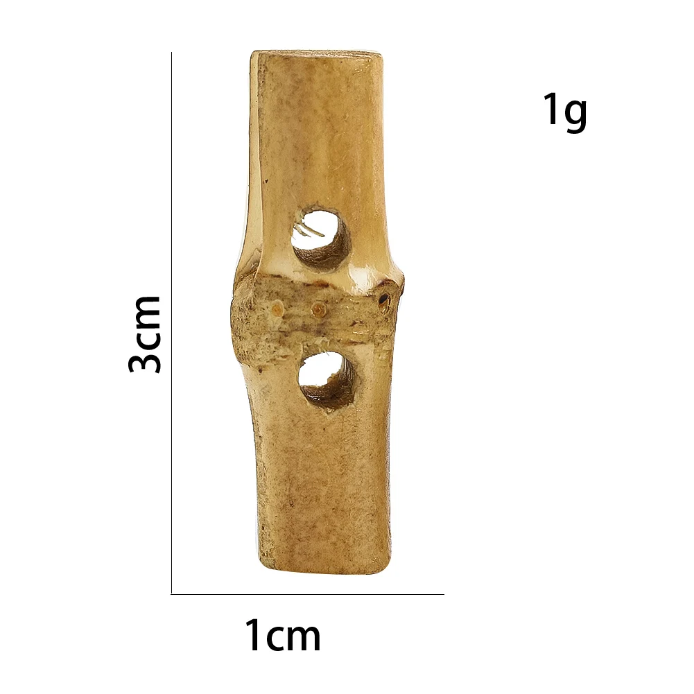 10 sztuk naturalny Vintage nieregularne bambusowe guziki z dwoma otworami trencz wełniany płaszcz DIY dekoracyjne rzemiosło narzędzia do szycia i akcesoria