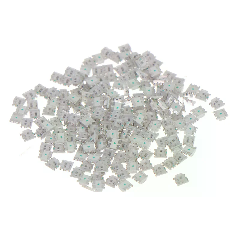 200Pcs WS2812 2020 LED Chip 4Pins Mini White PCB Addressable Digital RGB Full Color LED Chip DC5V For LED Strip Screen