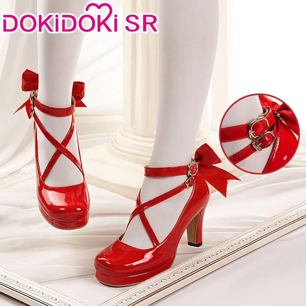 

Kaname Madoka Shoes Anime Cosplay DokiDoki Women Red Cute Cosplay Shoes Kaname Madoka Cosplay 2026