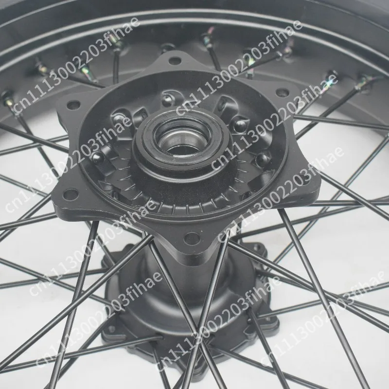 K16 K18 two-punch off-road motorcycle 17 slip tire aluminum alloy rim assembly