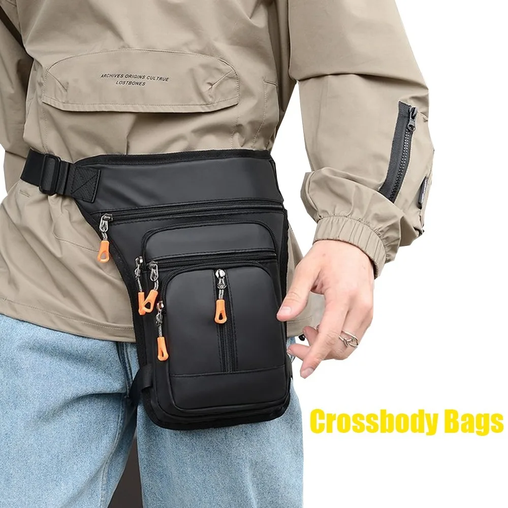 

Waterproof Drop Leg Bag Waist Bags Men Shoulder Bags Thigh Waist Fanny Pack Pouch Outdoor Hiking Ride Motorcycle Leg Bag