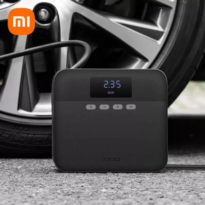 Xiaomi 70mai Car Air Compressor Lite 70mai Protable Wireless Electric Car Air Pump Mini Compressor Tire Inflator Auto Tyre Pumb