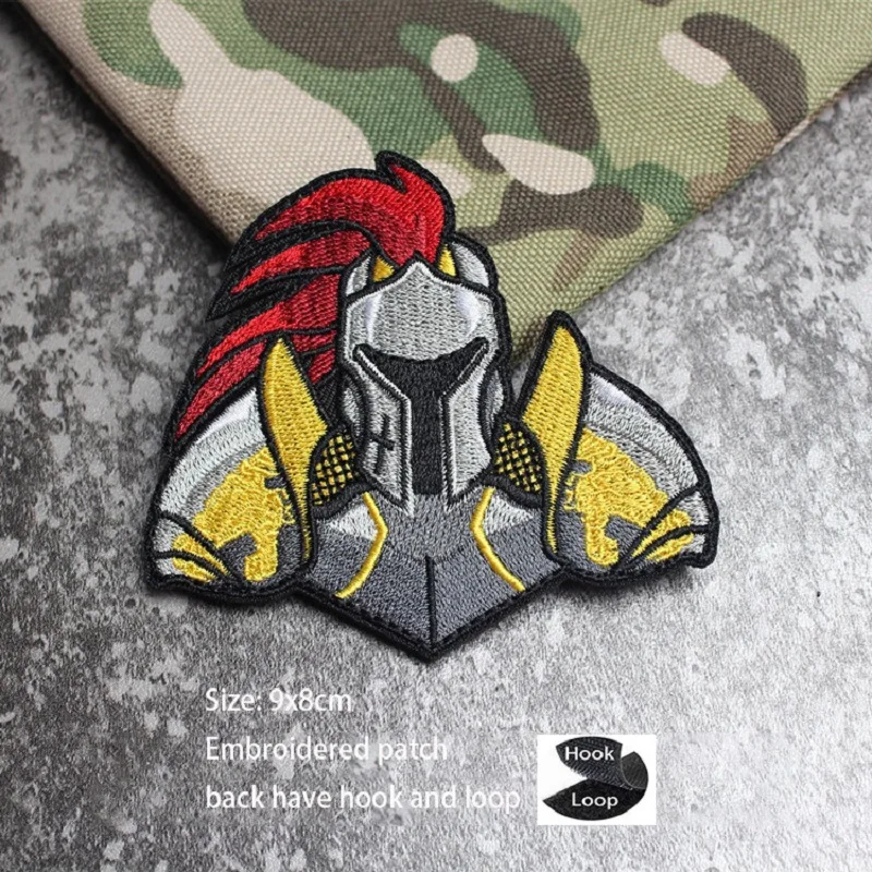 Patch Series Dragon Rider Insignia telescopico Skull Armband Cat Eagle Wolf Roar Camping insignia zaino PVC BABAYAGA patch