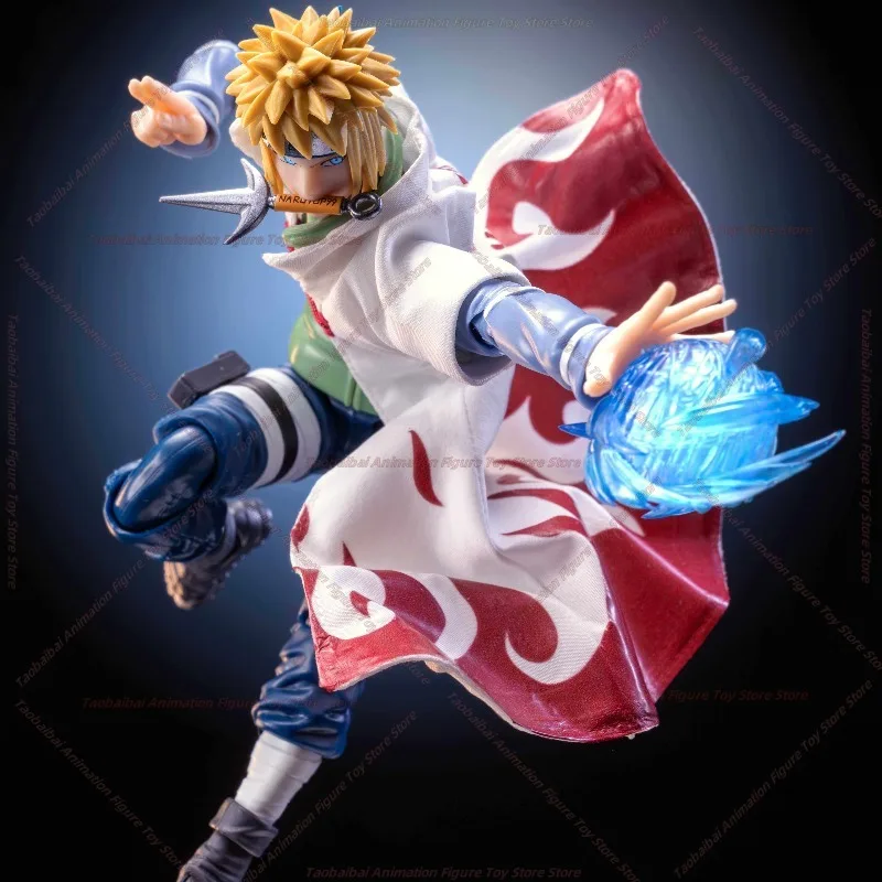 

SHF Naruto Namikaze Minato Fourth Generation Hokage Robe Clothes Commoner Cloak