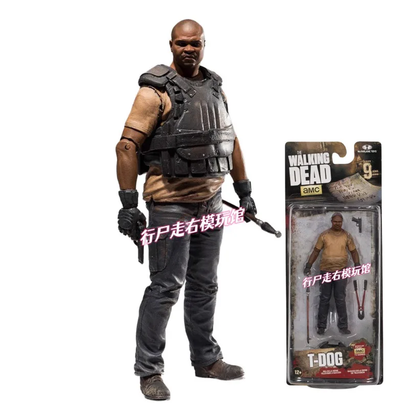 US Hot Drama Walking Dead T-DOG 5-inch Anime Action Figure Collectible Gift Toy Doll