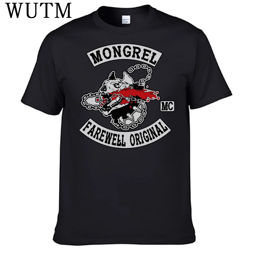 Mongrel Mobs T Shirt 100% Cotton Men Shirt N00