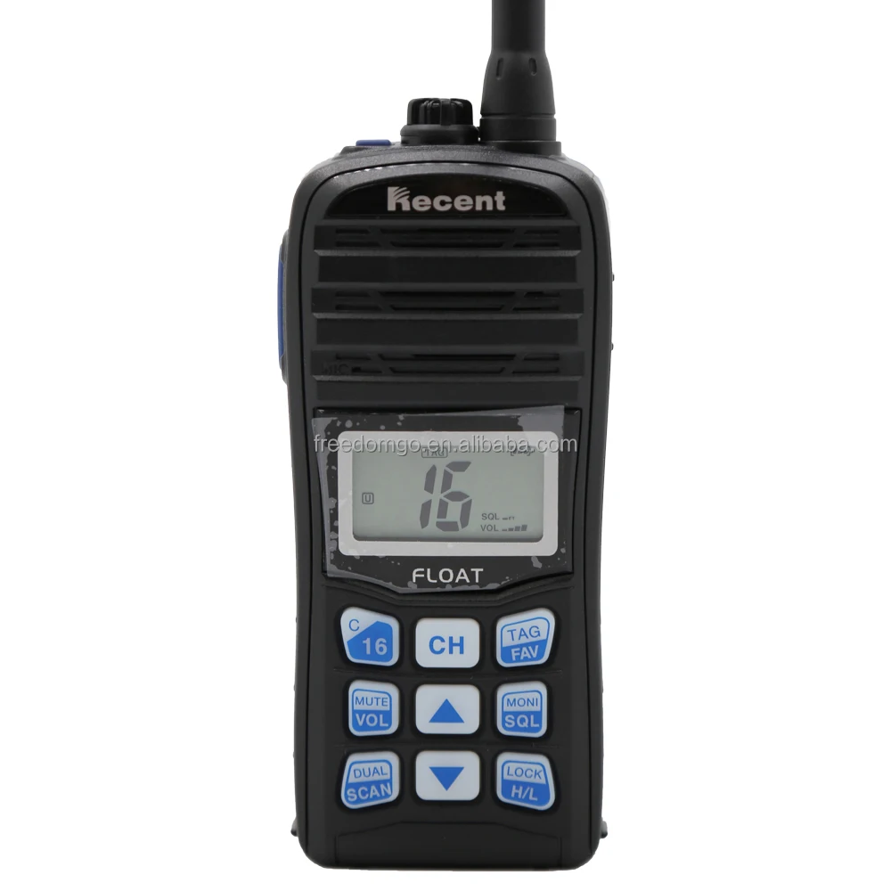 Recent RS-35ME 5W High Power Explosion-proof VHF Marine Radio Waterproof Floating Walkie Talkie