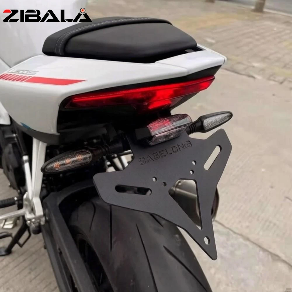 FOR ZXMOTO 500RR 500 RR 2025-2026-2027 Led Licence Plate Holder For ZX Moto 820RR 2026-2027-2028 Frame Holder Bracket Adjustable