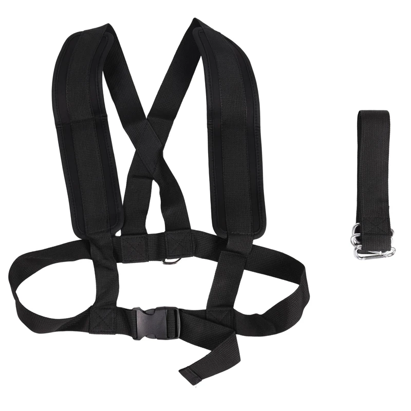 

AA79 New Fitness Anti-Resistance Sled Harness Wire Harness Pull Strap Strap Strength Strength Training Resistance Rope - Adjusta