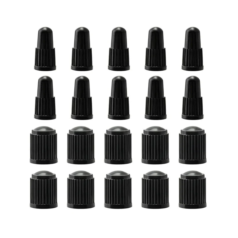 

20PCS Bike Tire Presta Valve Covers Schrader Valve Cap MTB Road Folding Bike Valve Cap Cycling Accessories