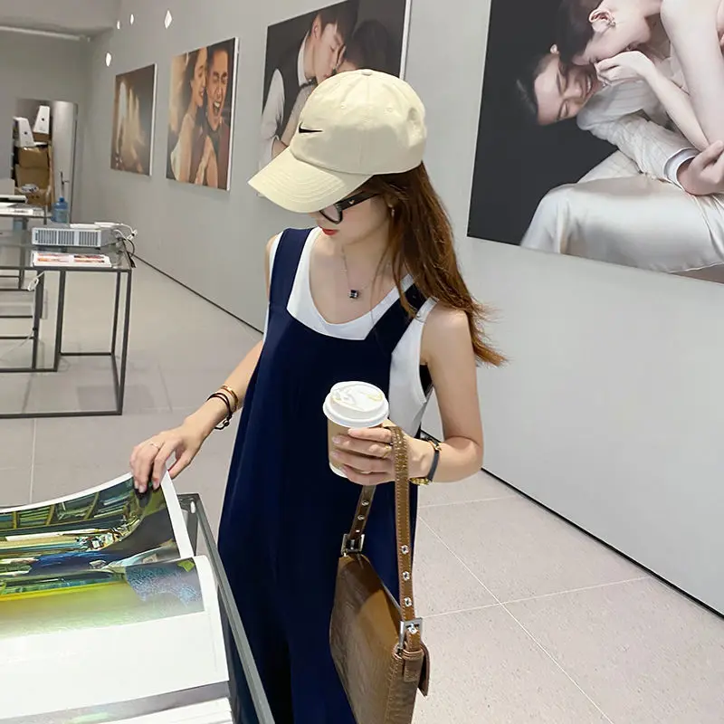 

Casual Summer Woman Jumpsuits Washable Fancy Allinone Collection Exquisite Dignified Version Agereducing Broad Design Female