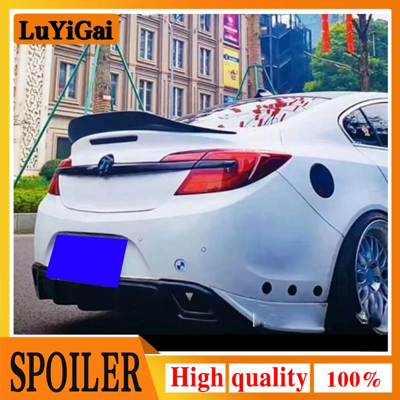 Per Opel Insignia Spoiler 2009-2016 di alta qualità in fibra di carbonio tetto posteriore Spoiler ala tronco Lip Boot Cover Car