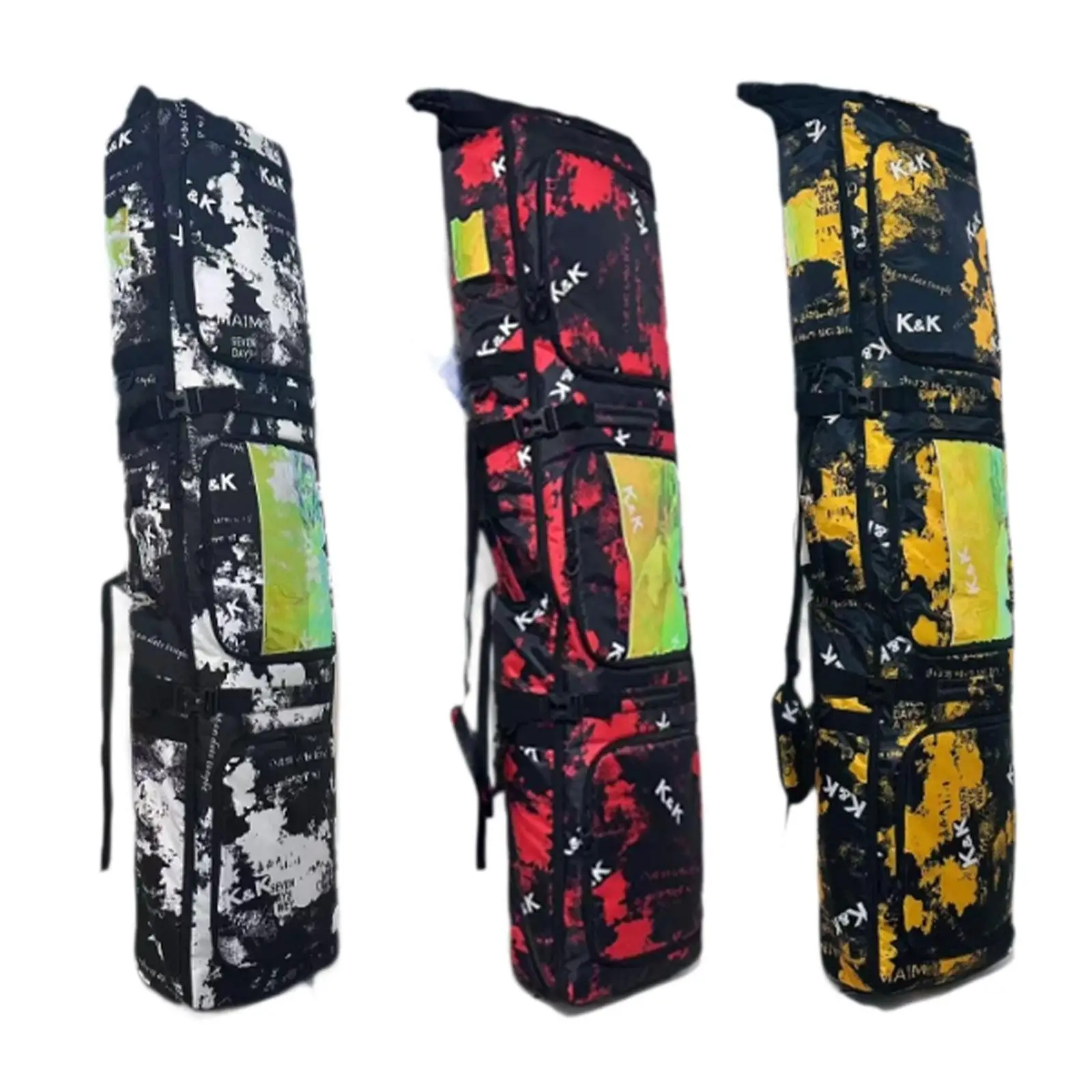 

Ski Bag Easy Transport with Wheels Padded Snowboard Carry Case Snowboard Bag
