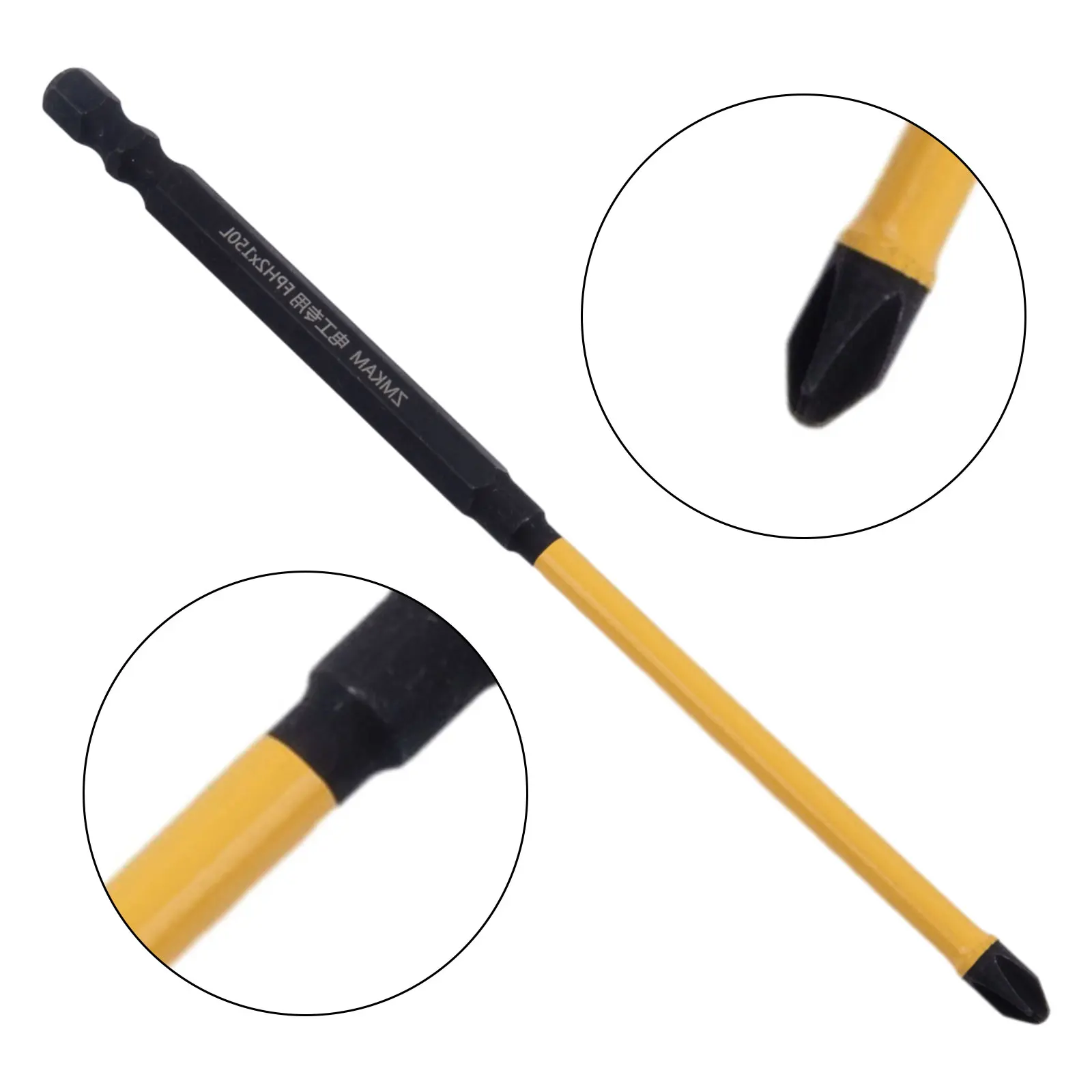 Magnetic Electrician Special Screwdriver Bit Nutdrivers FPH2 FPH2 65 110 150mm Electrician Specific Batch Head Cross Screwdriver