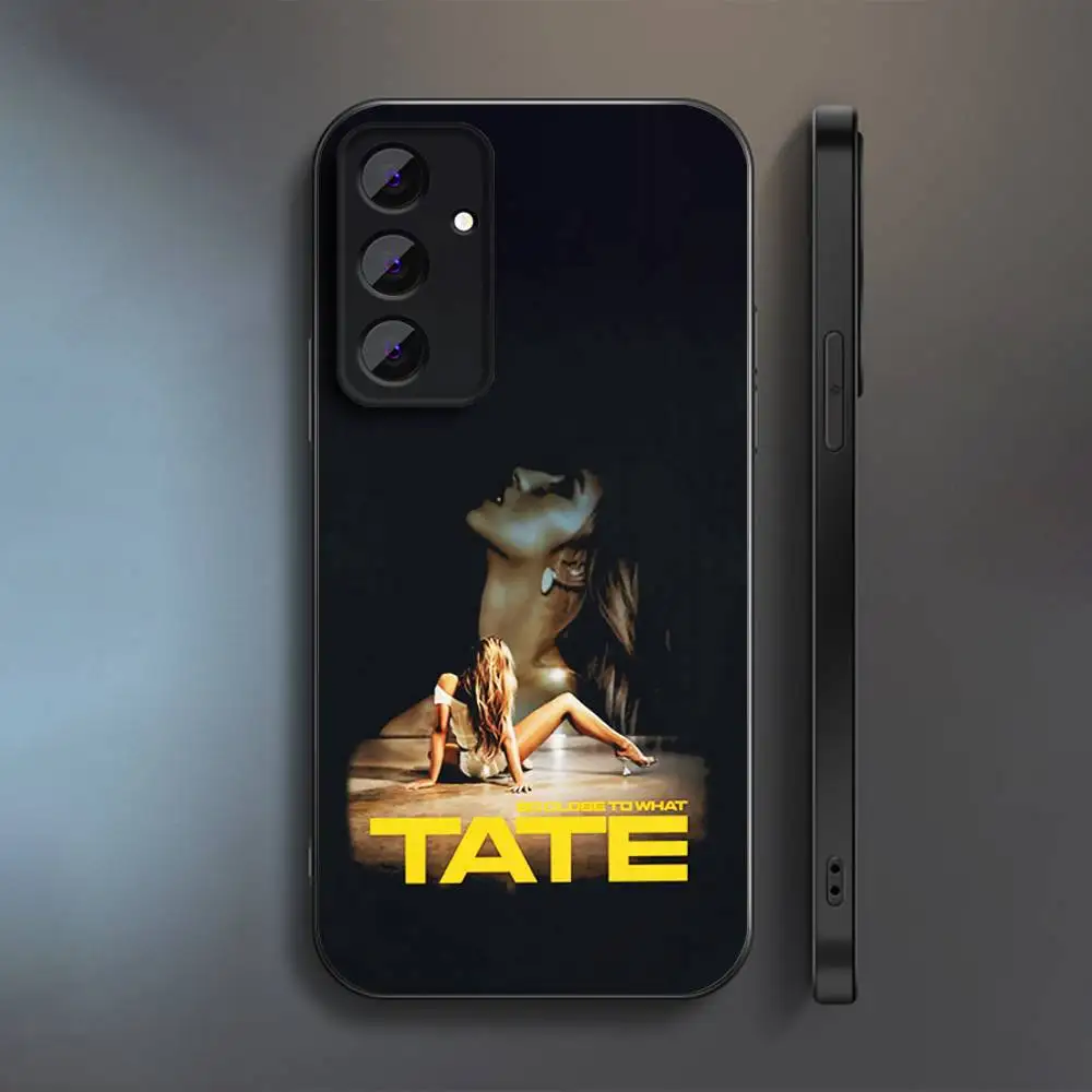 حافظة هاتف T-Tate قريبة جدًا لماذا M-McRae لهاتف Samsung S 25,24,23,22,30,21,10,9,Ultra,Plus,Lite,FE,4,5G حافظة سوداء ناعمة