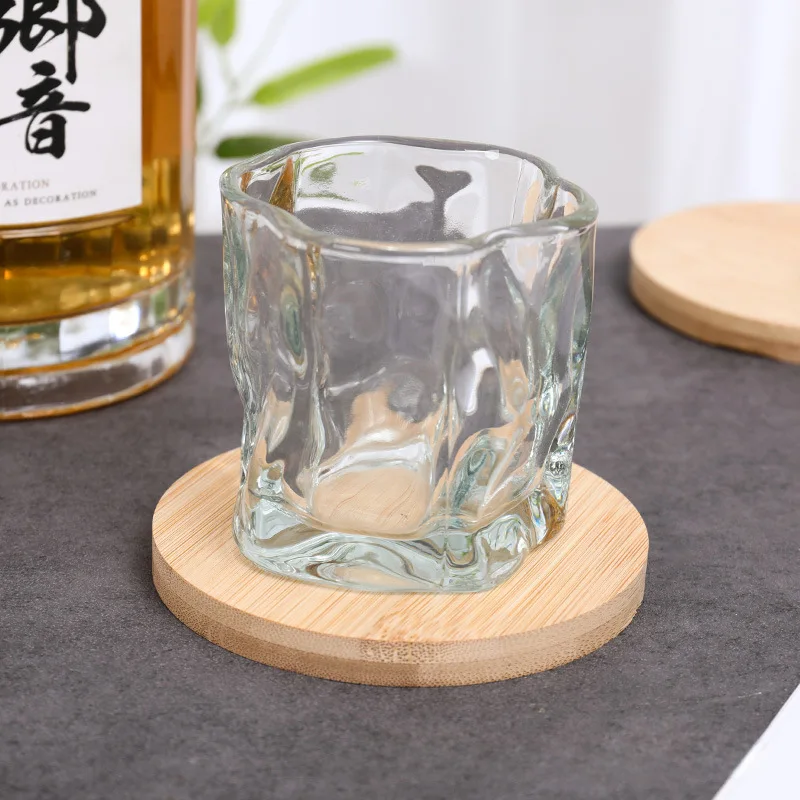 100Pcs Bamboo Round Coaster Household Clay Pot thick insulation Mat Afternoon Tea Coffee Cup Insulation Anti Slip Placemat