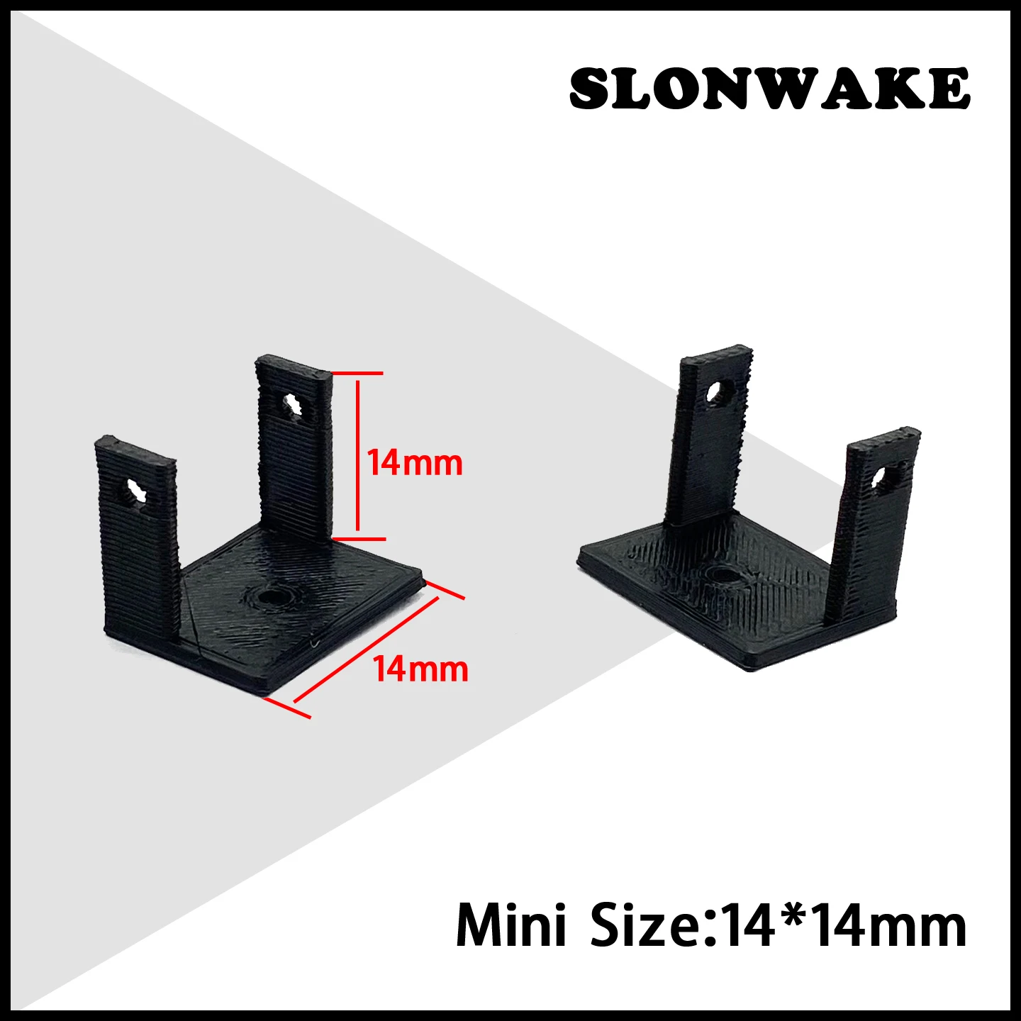 5PCS 3D printing bracket CADDX Baby Ratel 2 Nano Micro FPV Camera Bracket ues for 14*14mm Wide Camera bracket
