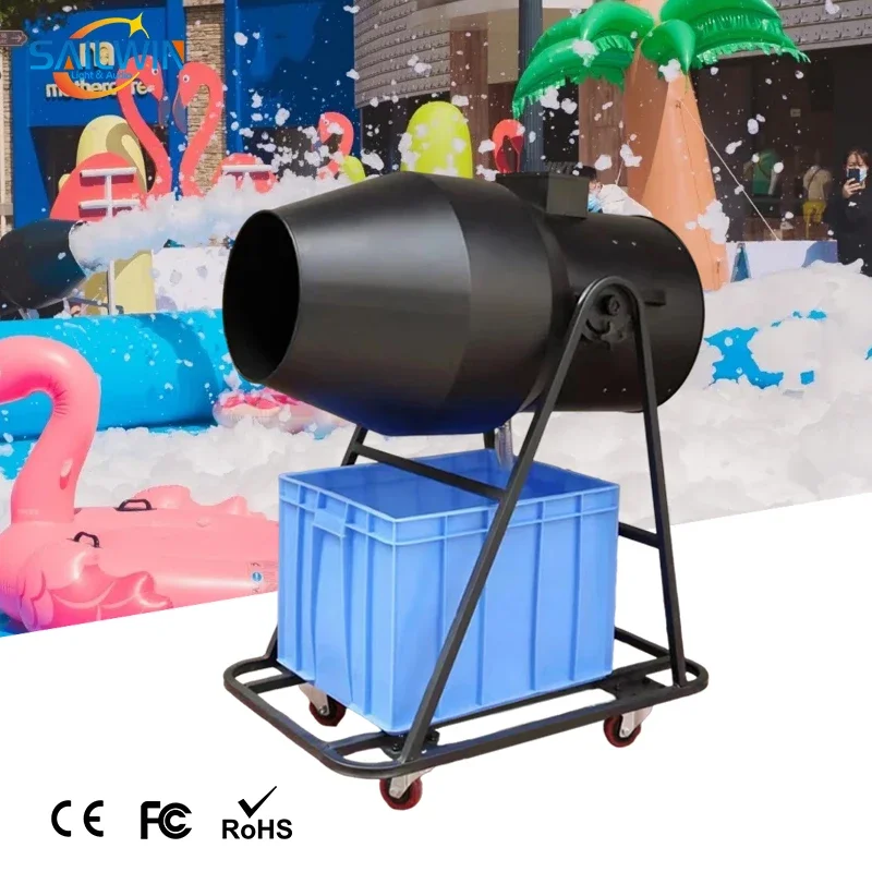 3000W Outdoor SMALL SIZE JET FOAM MACHINE for Swimming Pool Amusement Park Kids Event Parties