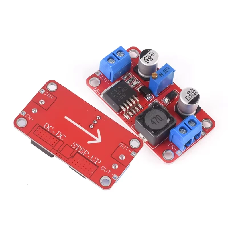XL6019 DC-DC Booster Module Power supply Module Output Adjustable Super LM2577 XL6009 step-up module output 5V 12V 24V adjustabl