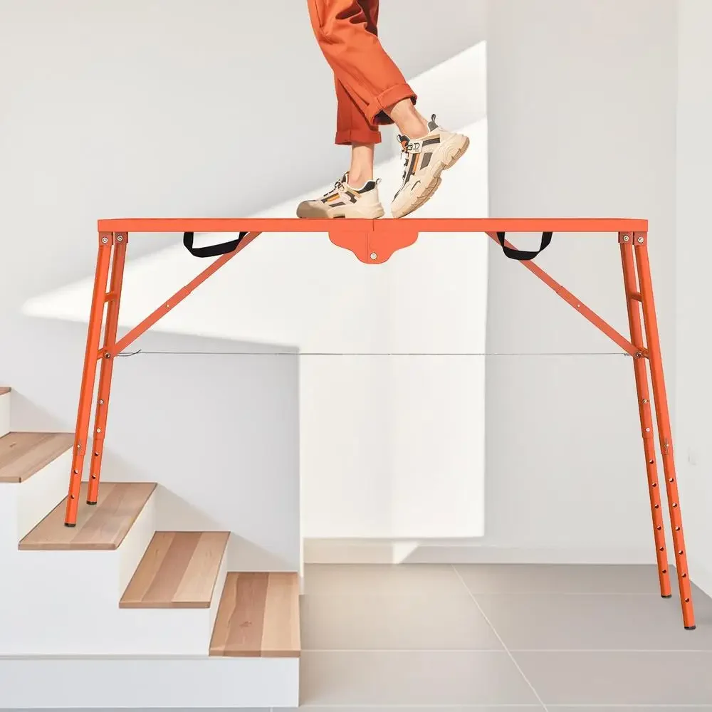 Plate-forme de travail pliante réglable, échafaudage portable, non ald durable, recommandé