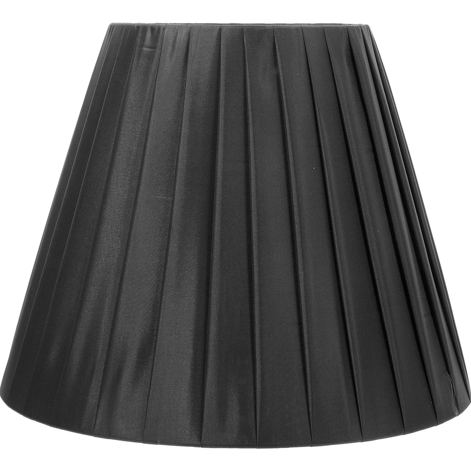 Fabric and Metal Pleated Lampshade Soft Light Diffuser for Living Room Bedroom Study Eye Protection Decorative Light Cover