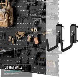Gun wall mount,Wall Rack System Heavy-Duty Steel Tactical J-Hooks for Handgun Pistol Revolver Wall Mount Hanger