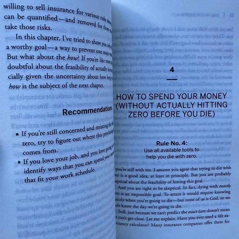 Die with Zero: Getting All You Can from Your Money and Your Life  English Books