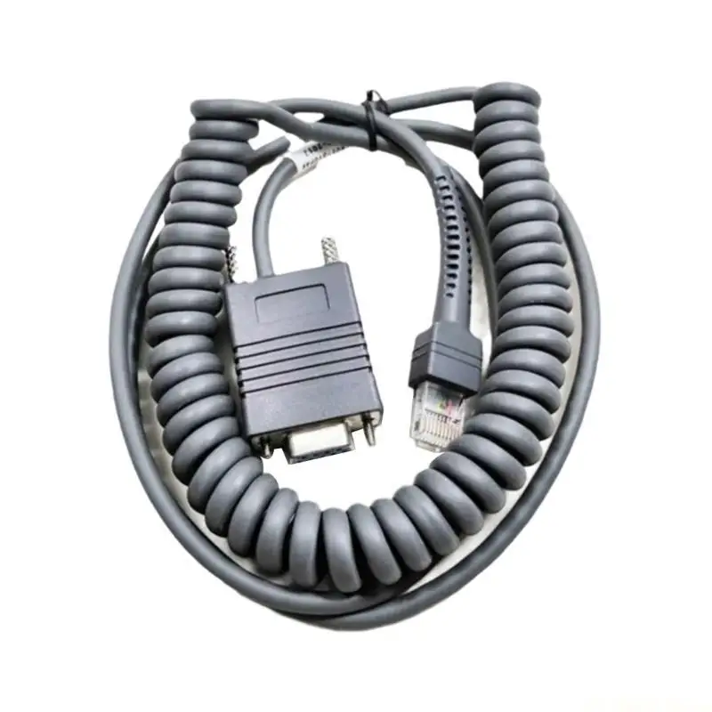 E56B RJ45 to DB9 RS232 Cable For LS2208 LS1203 Efficient Data Transfer Easy To Use For Retail And Warehouse Environments