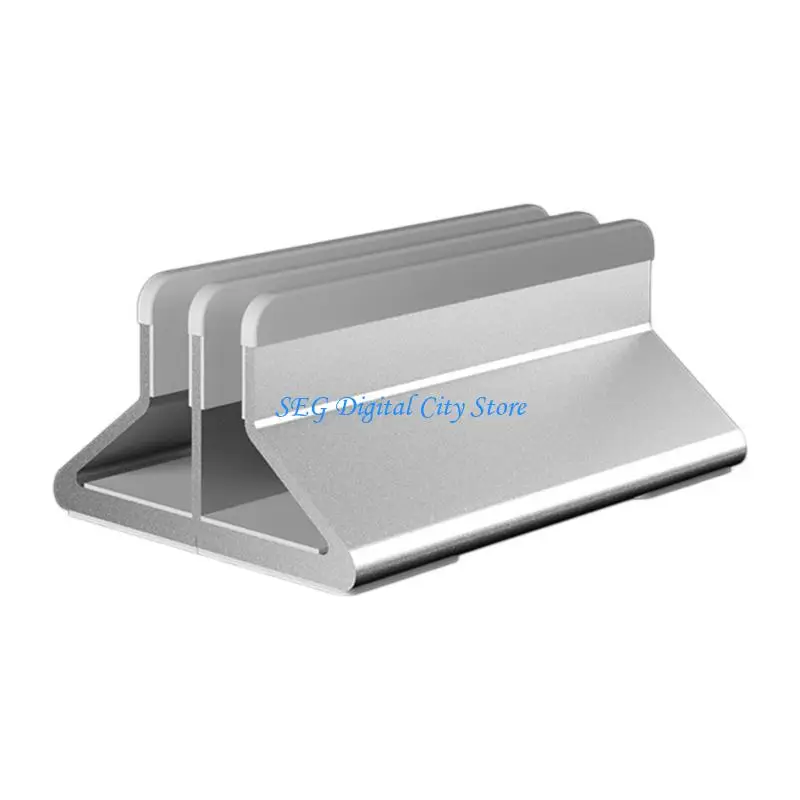U75B Adjustable Aluminum Laptop Stand Holder Vertical Desktop Organiser For Notebook