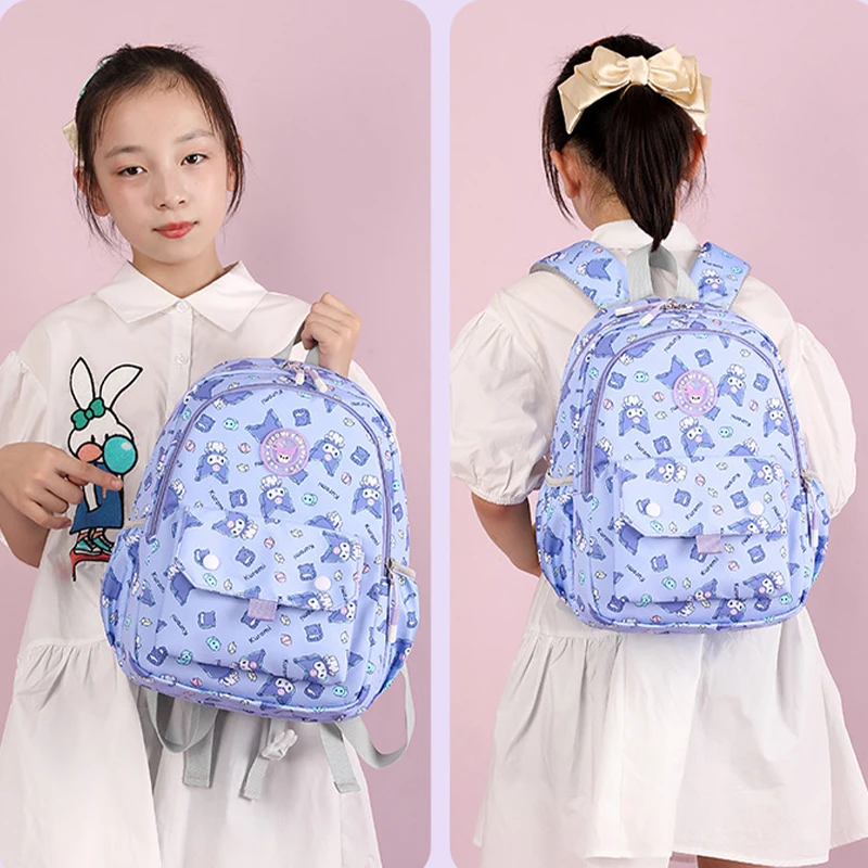 Sanrio Backpack Cinnamoroll School Bag Kuromi My Melody Hello Kitty Schoolbag Large Capacity Fashion Women Travel Bag Girls Gift