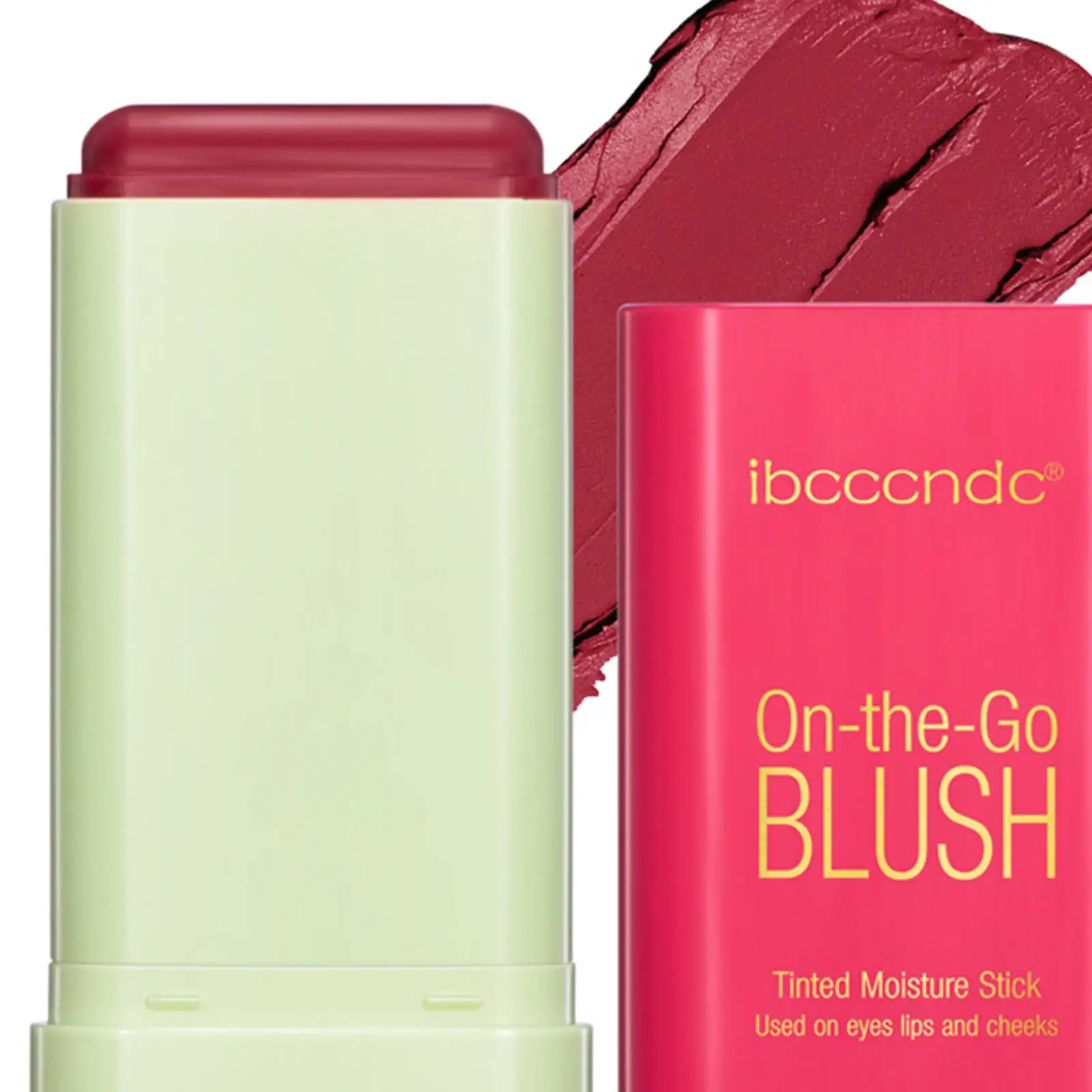 Blush Sticks Creamy Texture Waterproof Silky Smooth Cheek Tint Makeup Cosmetics for Face Beauty