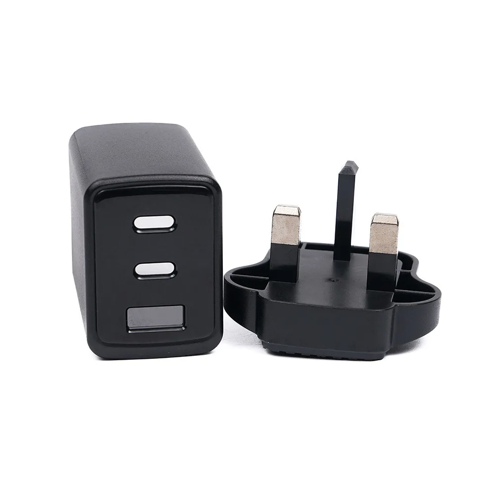 Large Capacity Fake Charger Plug Hidden Storage Box Prank Prop Simulation Adapter Organizer for Small Items Travel Home