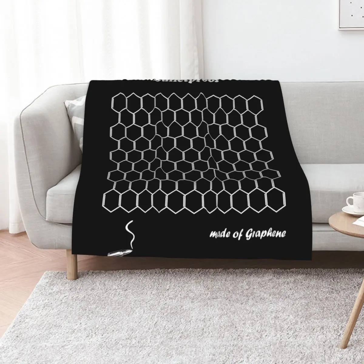 Graphene Protection Throw Blanket Soft Plaid Sofa Quilt Stuffeds Travel Shaggy Personalized Gift Blankets
