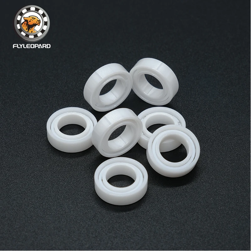 1Pcs MR148CE 8x14x4mm Full Ceramic Bearing ABEC-9 Fishing Reel Bearing ZrO2 Material All Zirconia Ceramic Ball Bearing