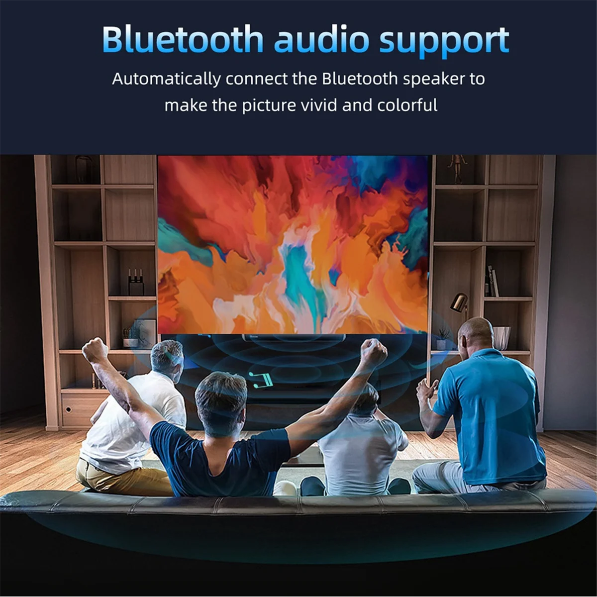 X62A_WiFi 3D Holographic Projector 576LED APP Control US Plug