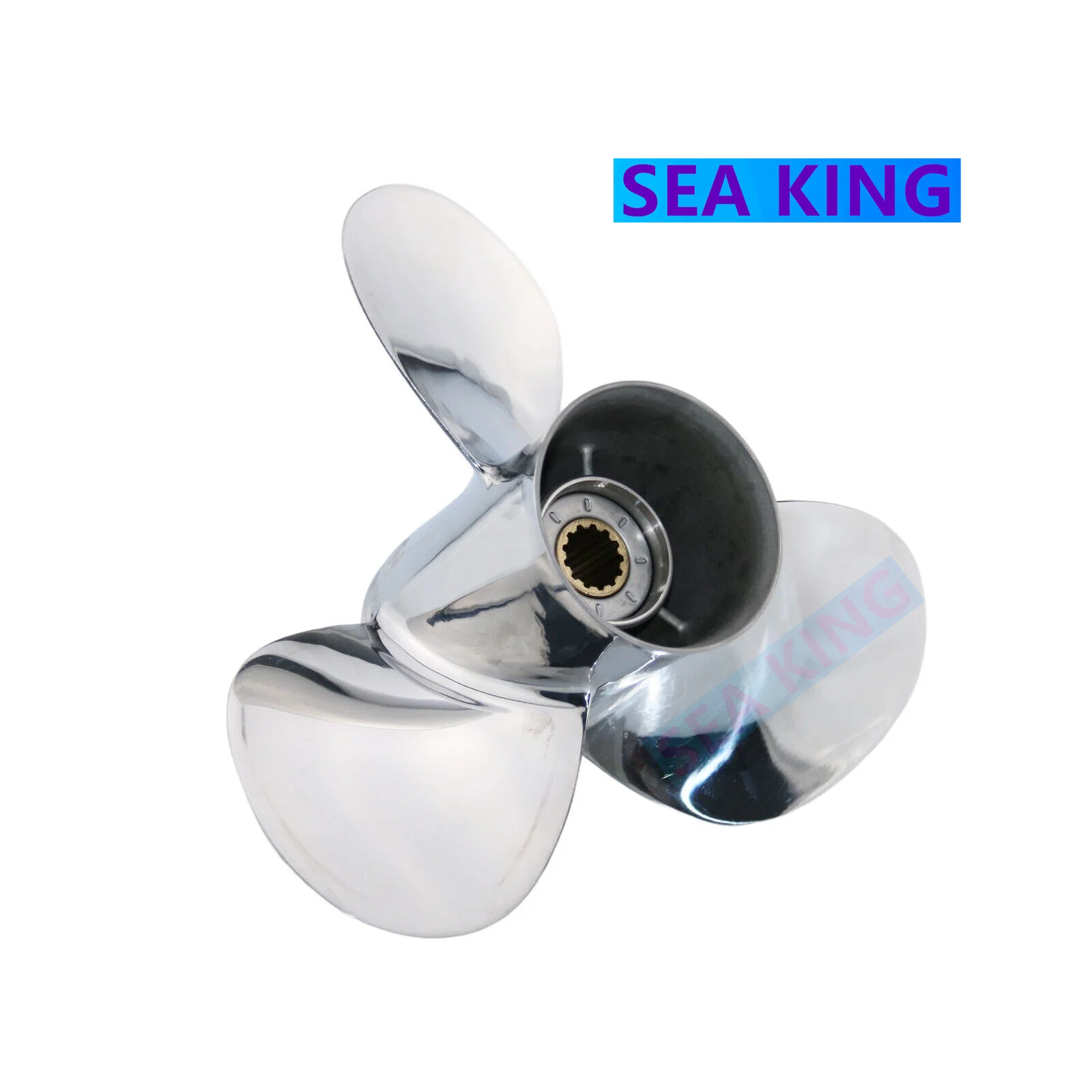 

Captain Propeller 11 1/8X13 Fit Yamaha Outboard Engines T25HP 40HP 50HP 60 HP Stainless Steel 13 Tooth Spline RH 69W-45945-00-EL