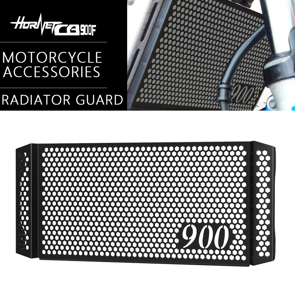 

FOR Honda Hornet HORNET 900 CB 919 Radiator Grille Guard Cover CB900F Hornet 2002~2007 2006 2005 2004 2003 Fuel Tank Protection