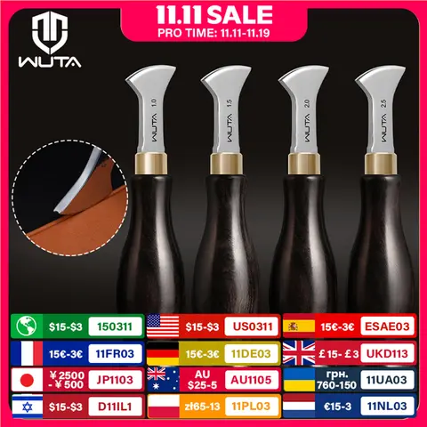 Leather Craft Edge Creaser Tools WUTA