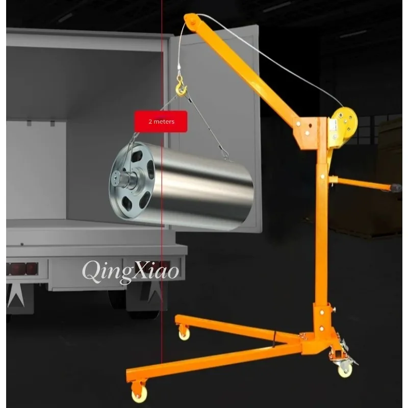 Outdoor Small Lifting Crane Household Mini Hoist For Construction Brick Lifting Home Renovation And Building Material Lifting