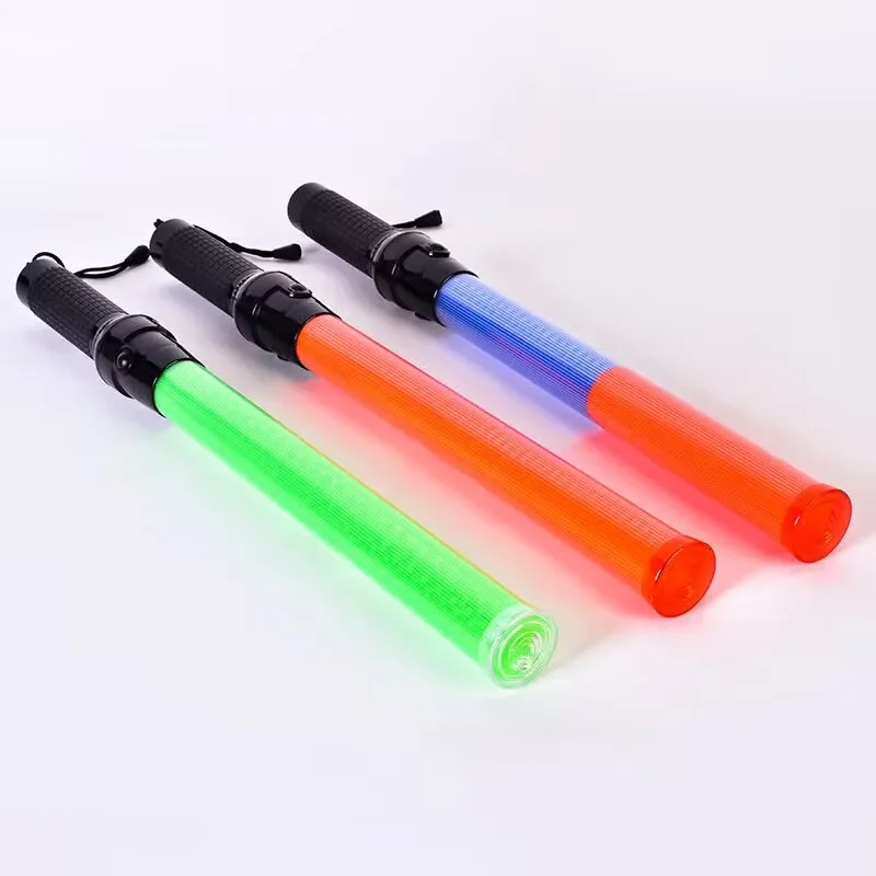 

LED traffic command stick warning stick fire emergency flash stick signal stick outdoor handheld fluorescent stick at night