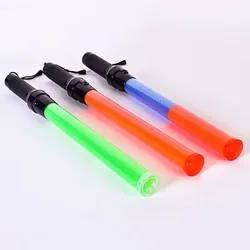 LED traffic command stick warning stick fire emergency flash stick signal stick outdoor handheld fluorescent stick at night