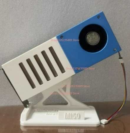 

For Low Temperature Version Mi50 Graphics Card Fan Split Radiator