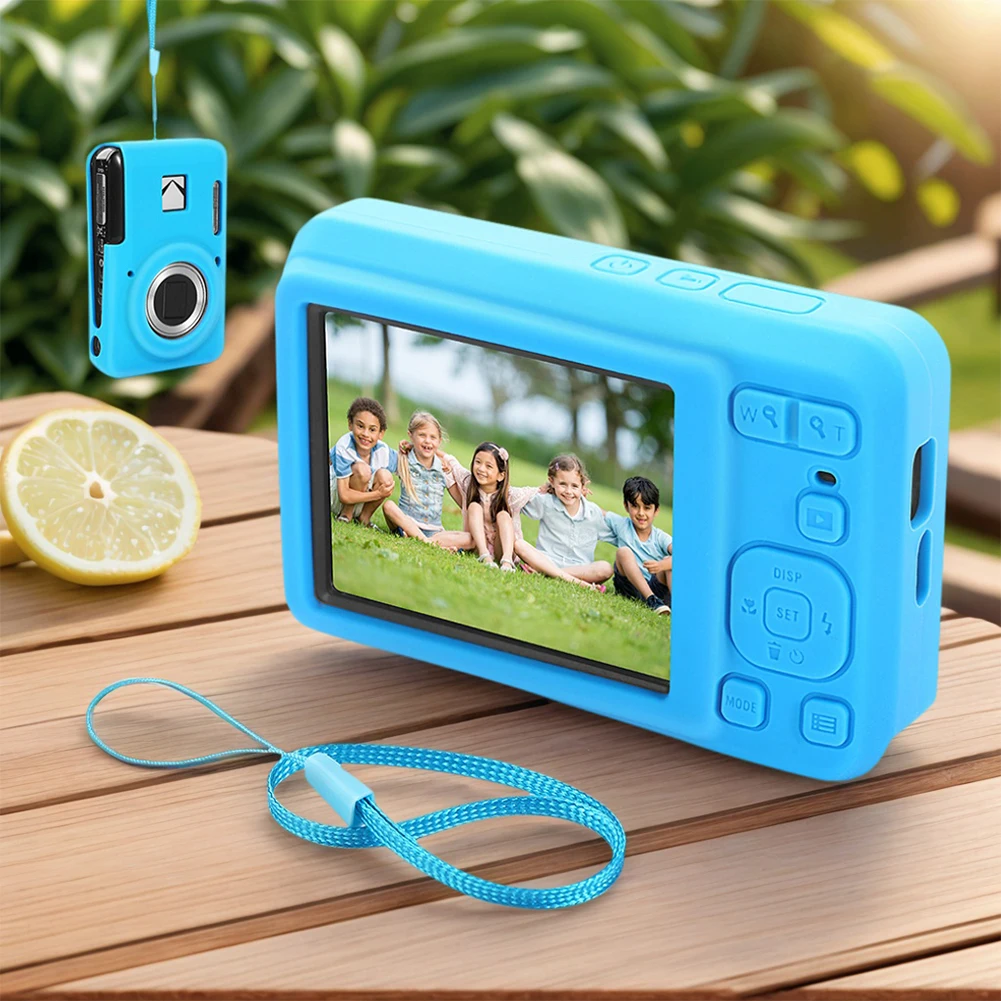 

For KODAK PIXPRO FZ55 Slim Fit Camera Bag with Lanyard Lightweight Camera Sleeve Wear Resist Outdoor Travel Camera Protect Case