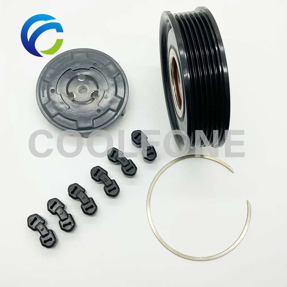 

AC A/C Compressor Clutch Pulley 6SEL14C for RENAULT MEGANE CC SCENIC 1.6 1.5 III DCI 2009- 8200939386 7711497392 926000994