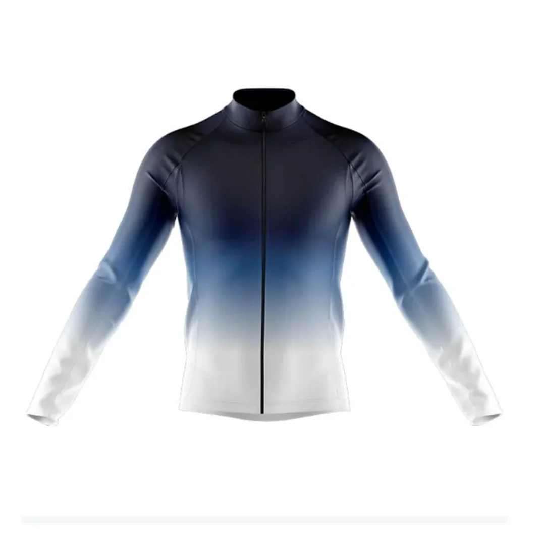 Cycling Jersey Printing Custom Made Sublimated High Quality Sports Wear Digital Wholesale Bicycle Clothes Shirts Long Sleeve Men