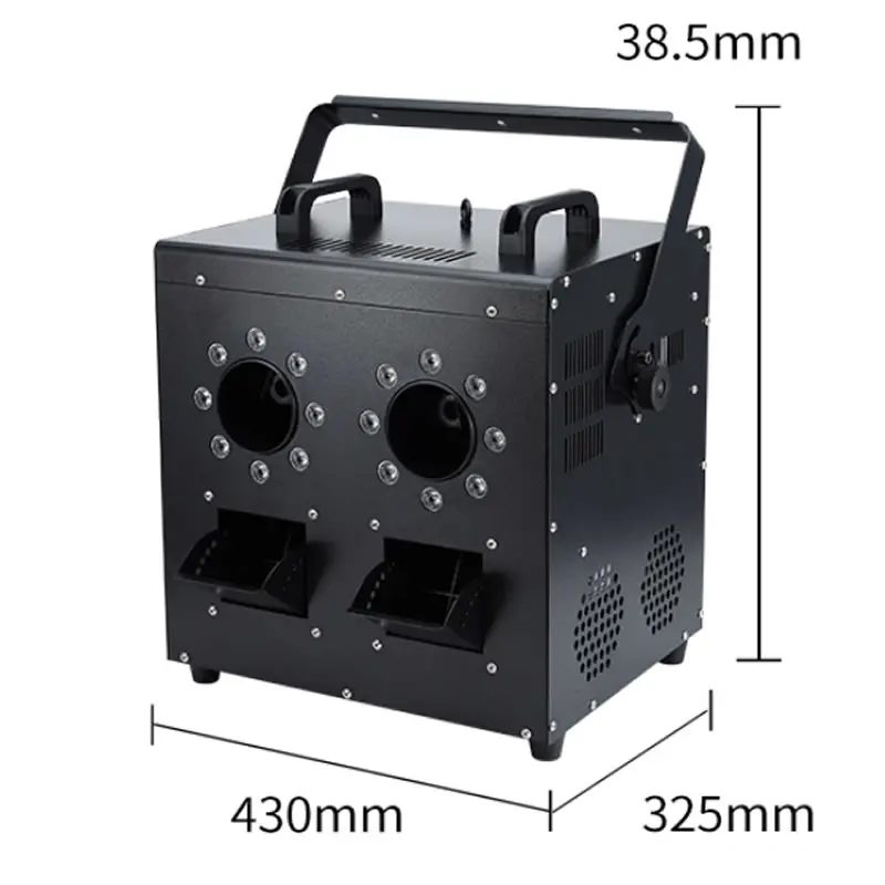 Butoy 3000W 4-gats rookbellenmachine DMX RGBW besturing 1500W zeepnevelbellenmachine voor bruiloft DJ disco kinderfeestje