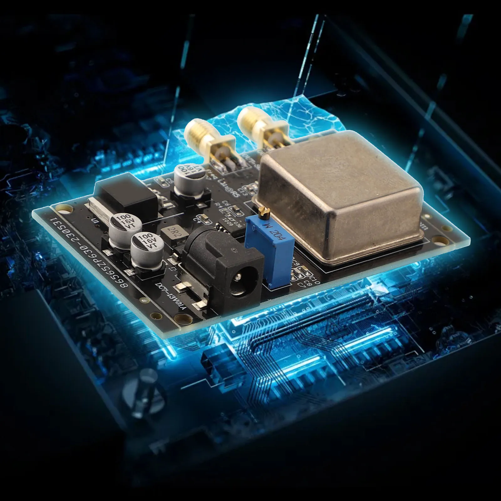 OCXO 10MHz Frequency Standard Reference Module With For Sma Interface For Audio Decoder Shortwave Radio And Meter