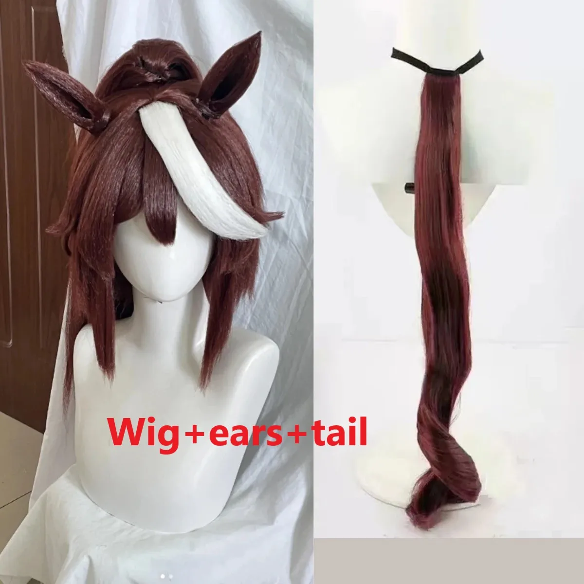 ウマ娘　トウカイテイオー衣装　ウィッグセット コスプレウィッグ ウマ娘プリティーダービー トウカイテイオー
