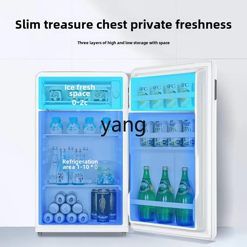 LMM household single door retro breast milk first-class dormitory office refrigerated mini living room refrigerator